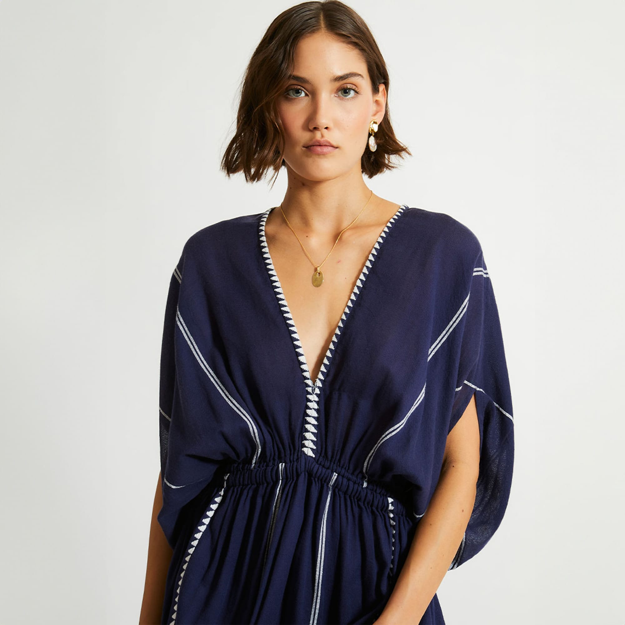 lemlem Leila plunge dress - image 3
