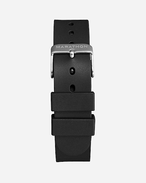mens Marathon Watch Company™ 22mm Two-piece Rubber Dive Watch Strap