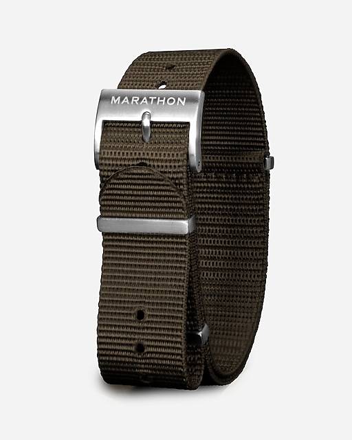 mens Marathon Watch Company™ 20mm Nylon Defense Standard Watch Strap
