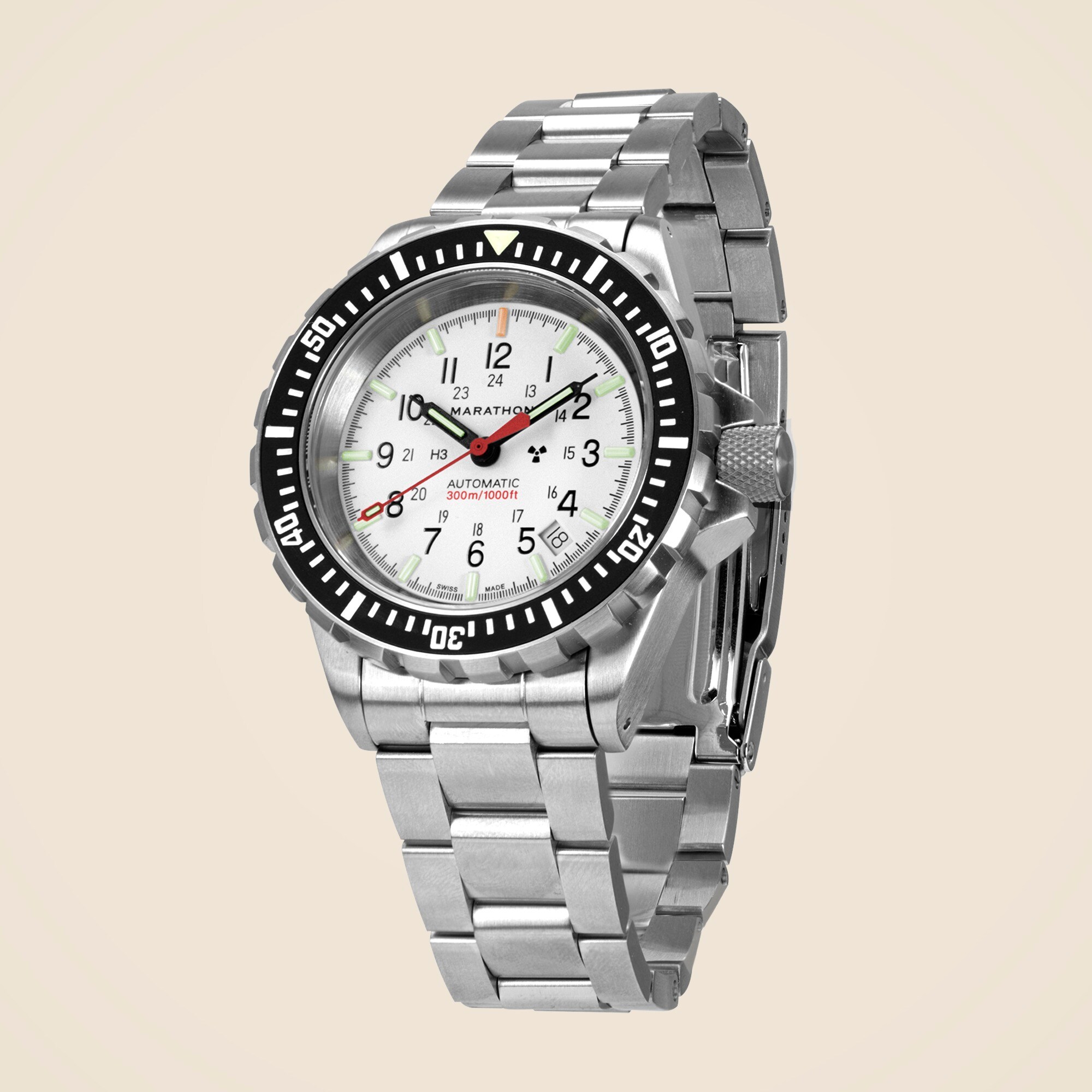 mens Marathon Watch Company™ Large Diver's Automatic (GSAR)