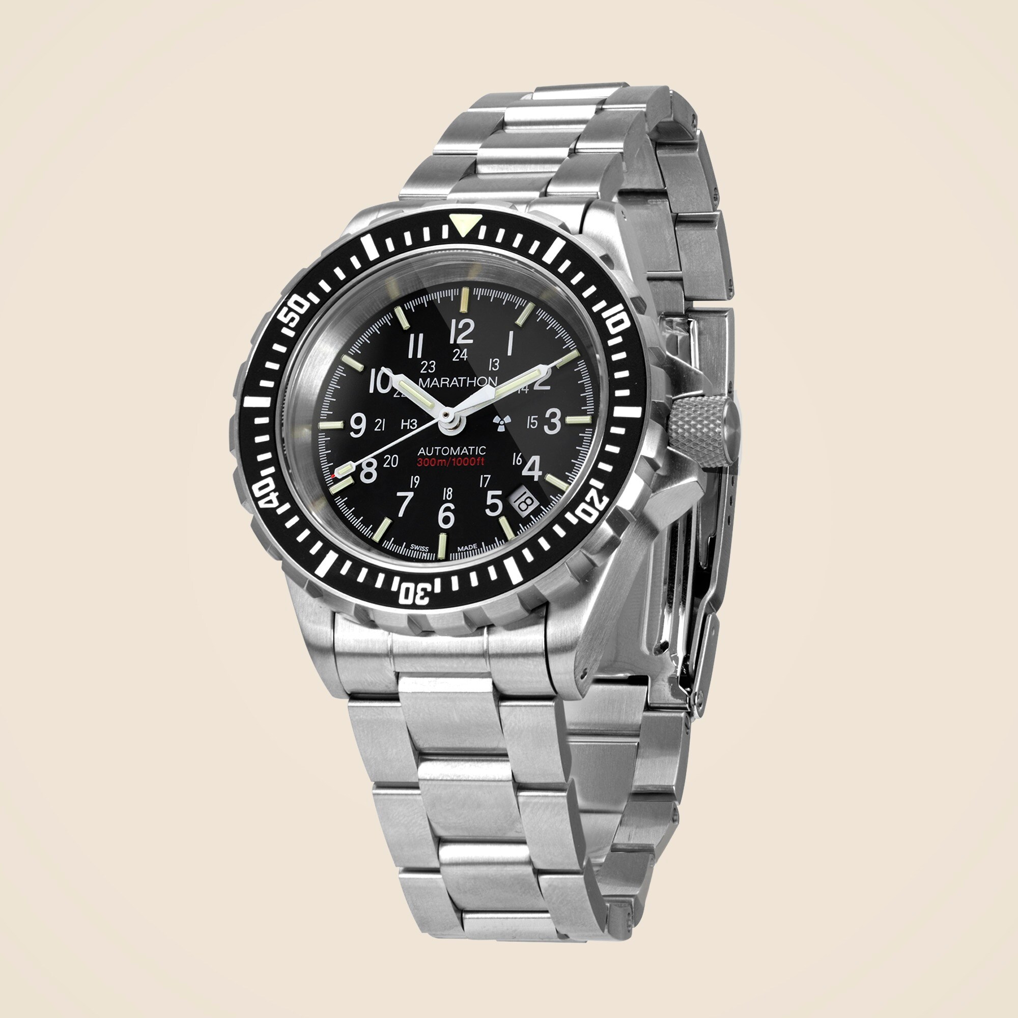 mens Marathon Watch Company™ Large Diver's Automatic (GSAR)