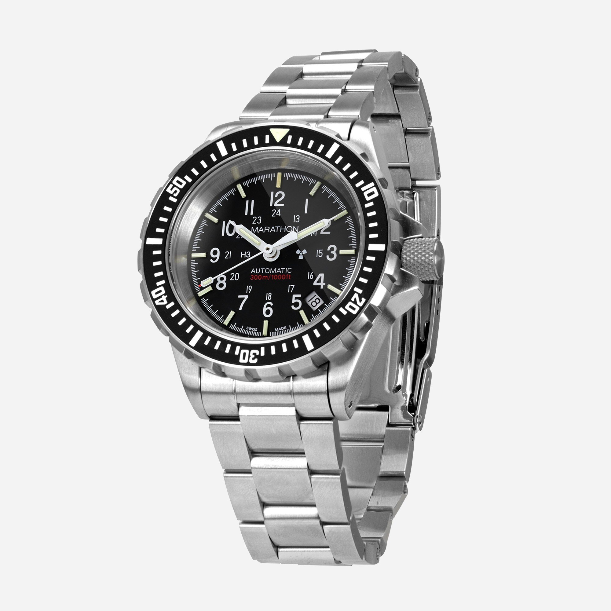 mens Marathon Watch Company™ Large Diver's Automatic (GSAR)