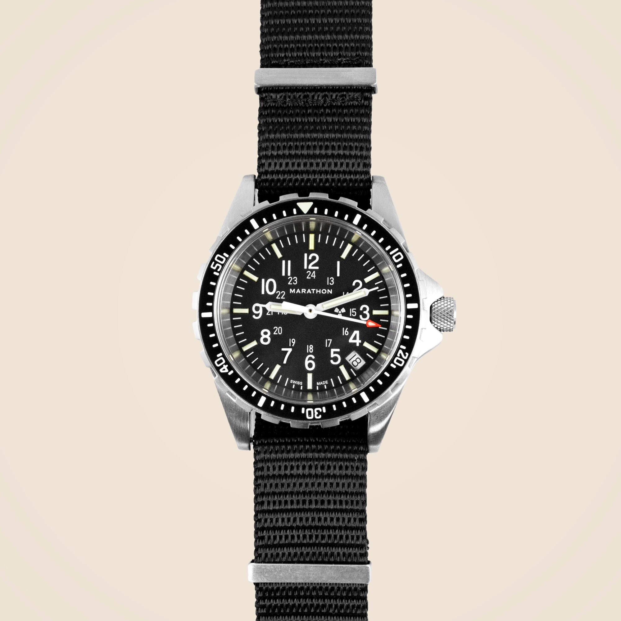 Marathon Watch Company™ 18mm Nylon Defense Standard Watch Strap