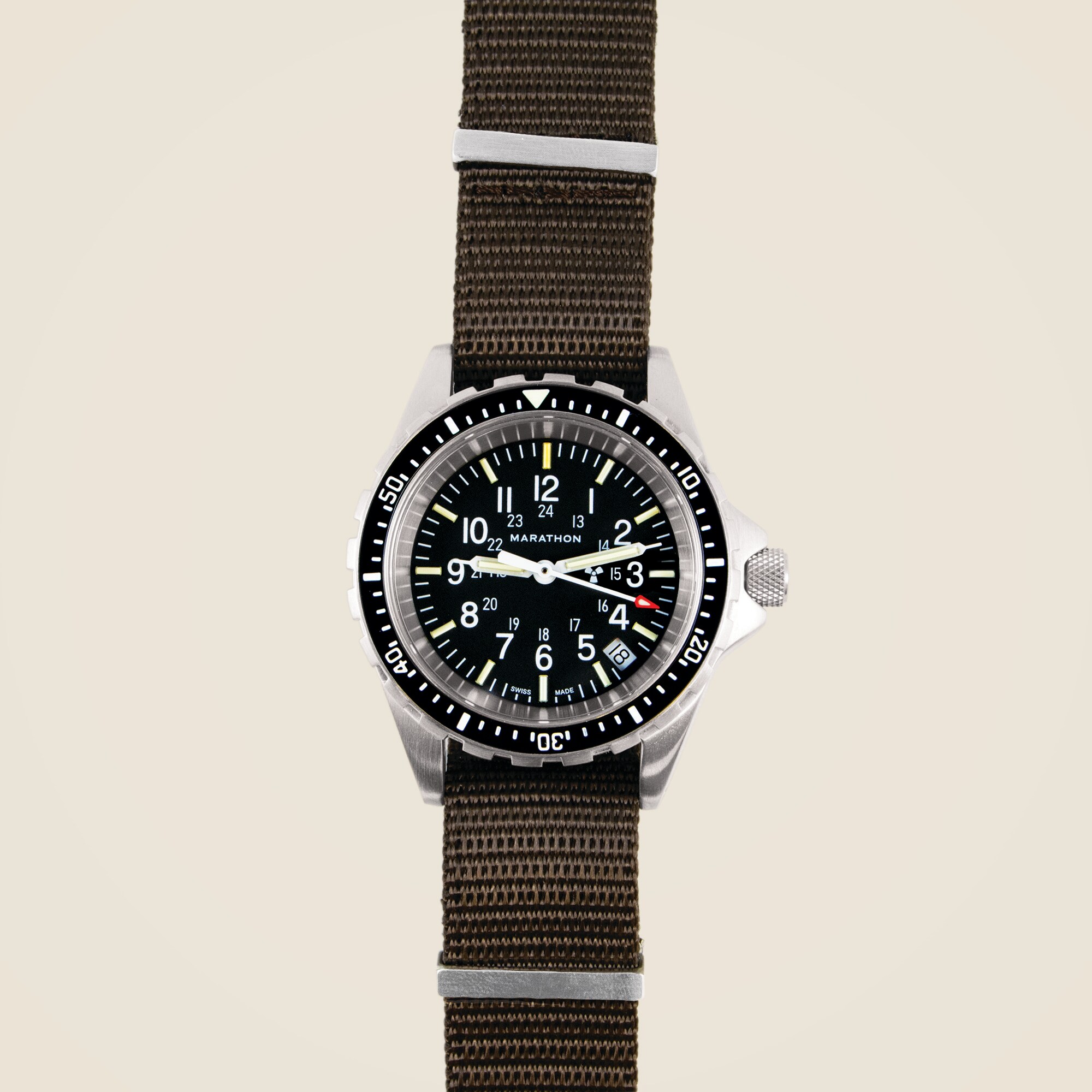 Marathon Watch Company™ 18mm Nylon Defense Standard Watch Strap