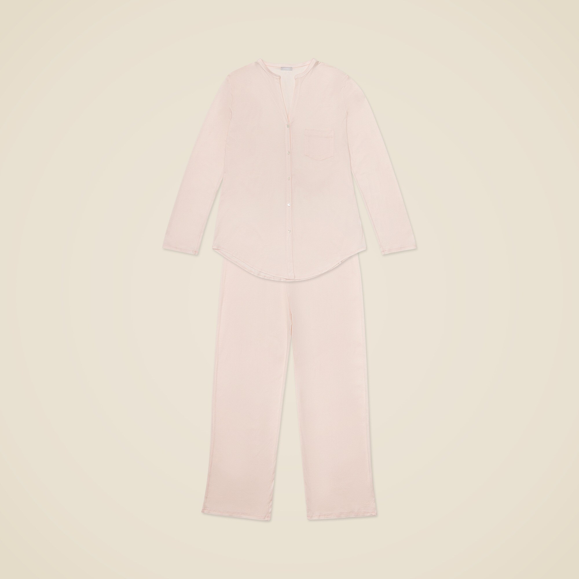 HANRO® Cotton Deluxe long-sleeve pajamas