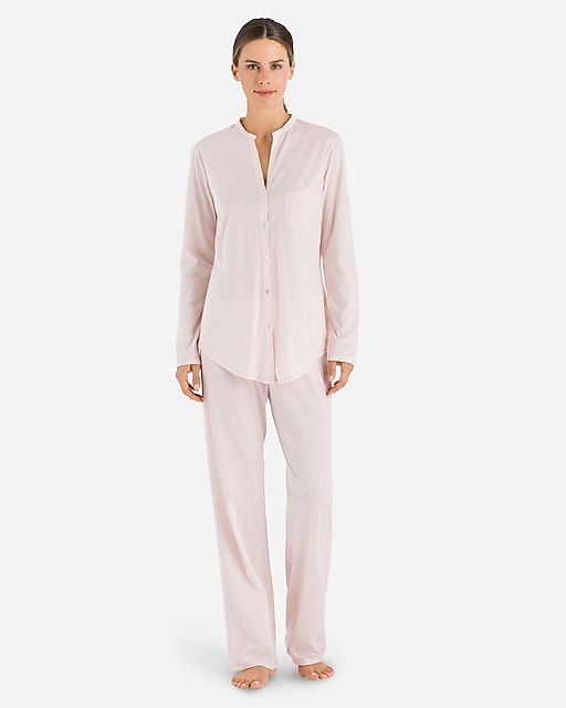  HANRO® Cotton Deluxe long-sleeve pajamas