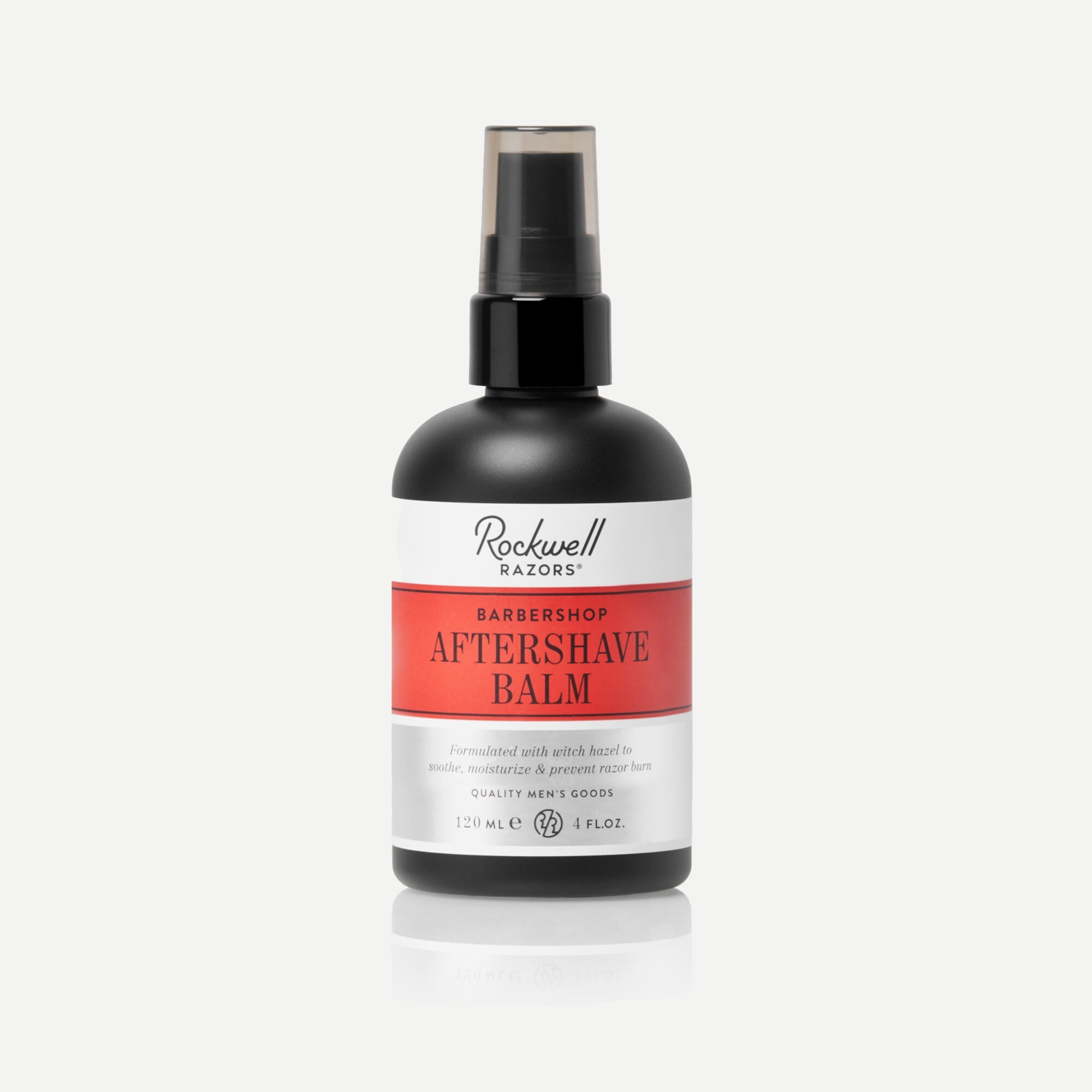 Rockwell Razors aftershave in balm barbershop scent