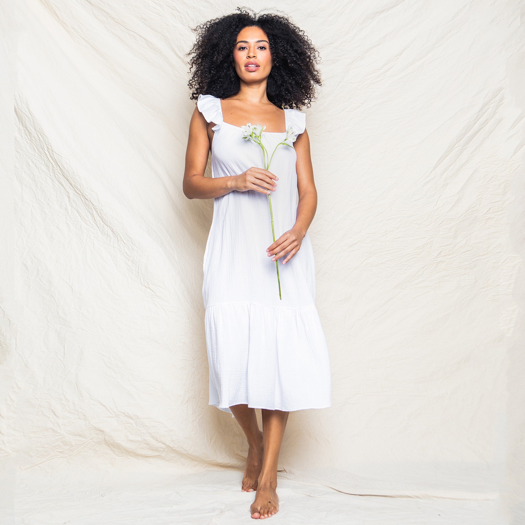 Petite Plume™ women's gauze Celeste top