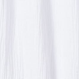 Petite Plume™ women's gauze Provence nightdress in navy WHITE
