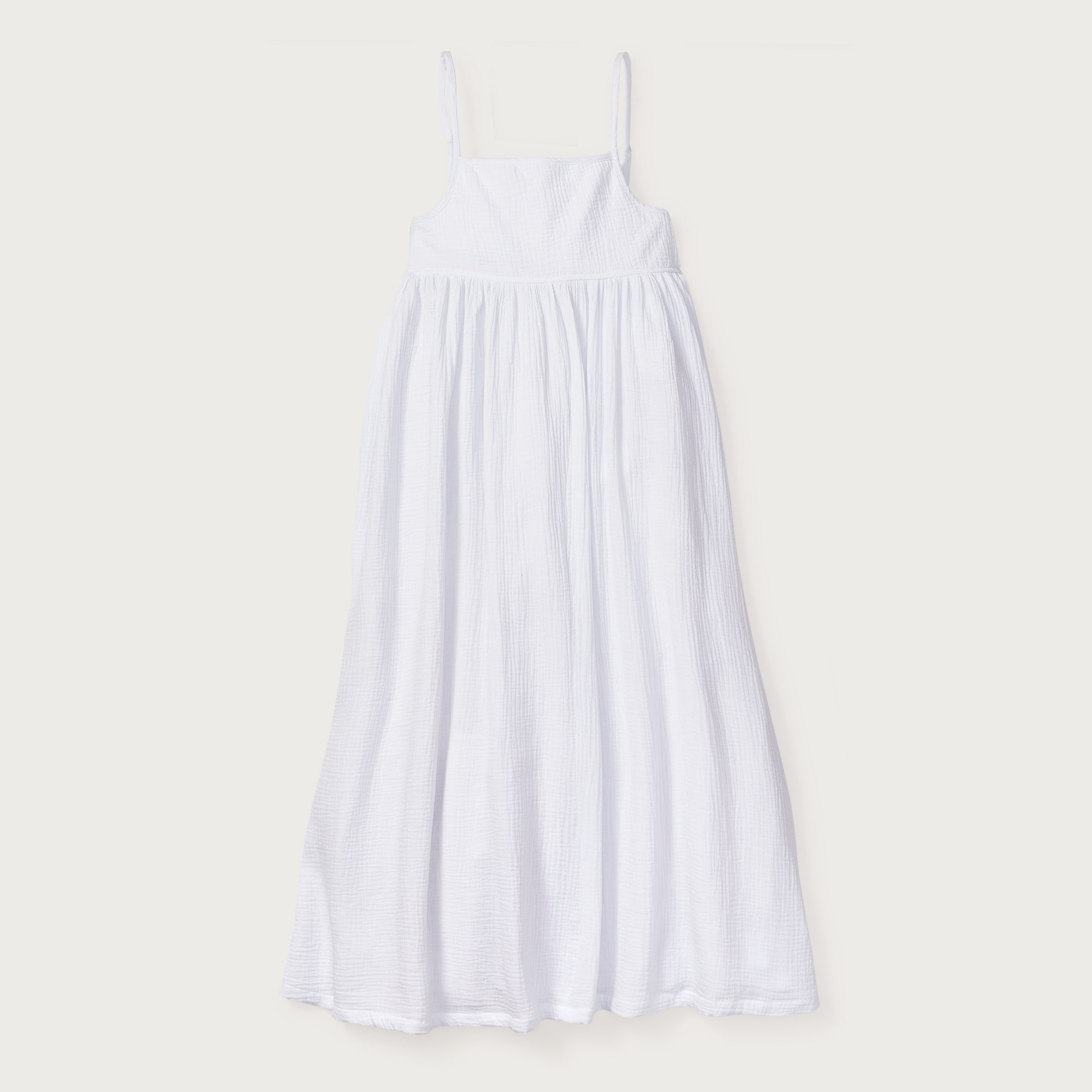 Petite Plume™ women's gauze serene nightdress in white