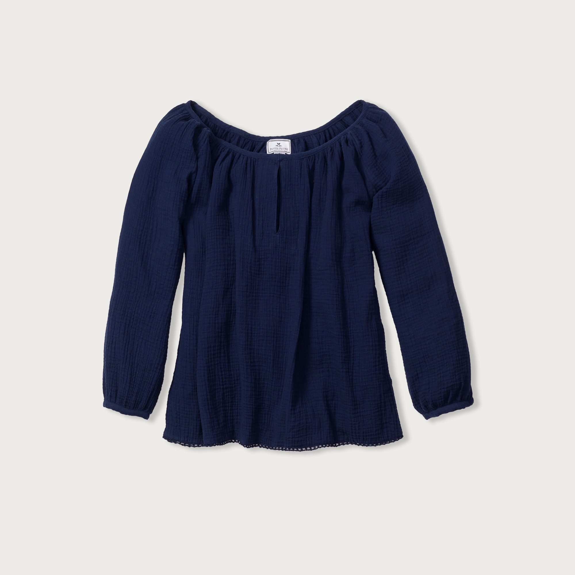 womens Petite Plume™ women's gauze Willow top