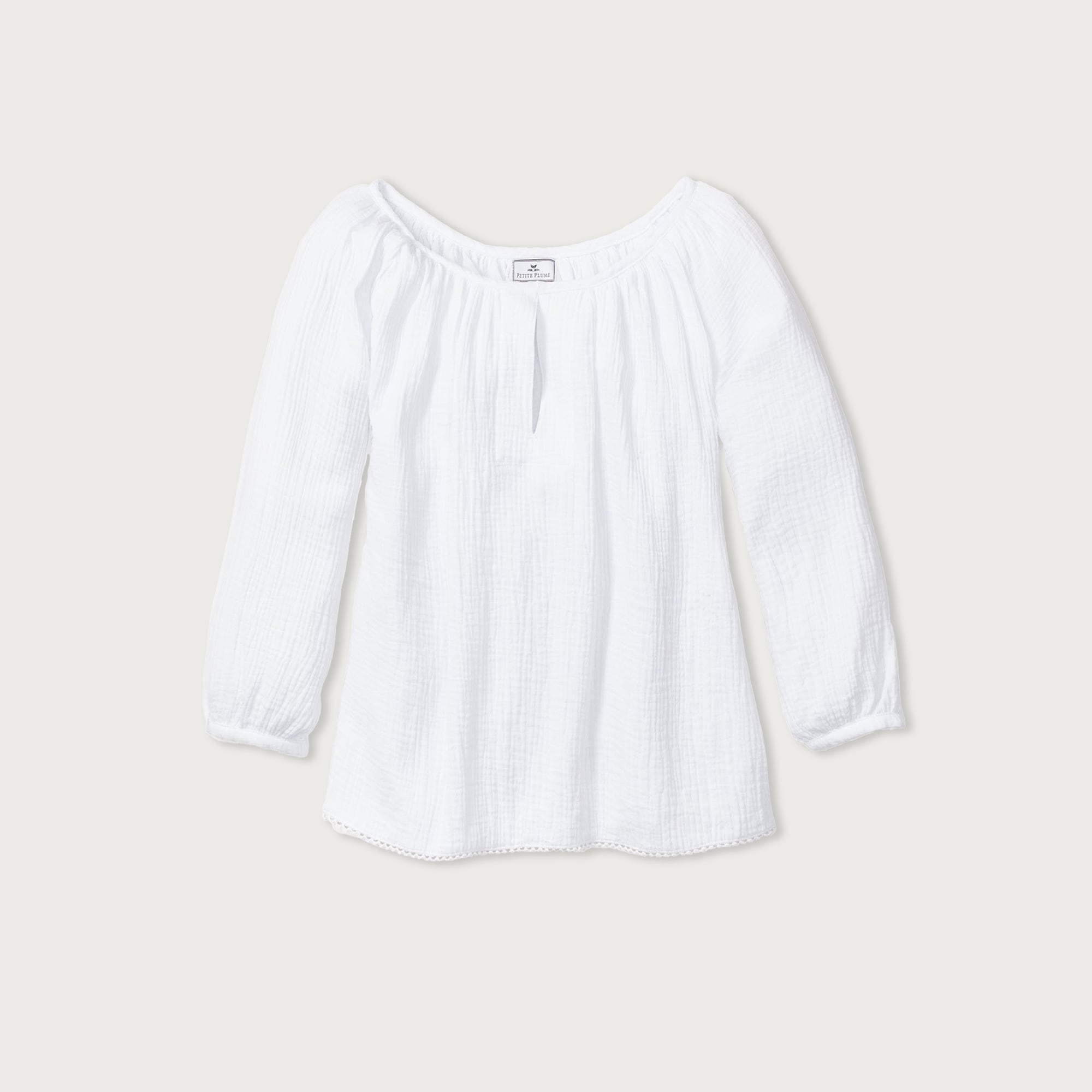 Petite Plume™ women's gauze Willow top