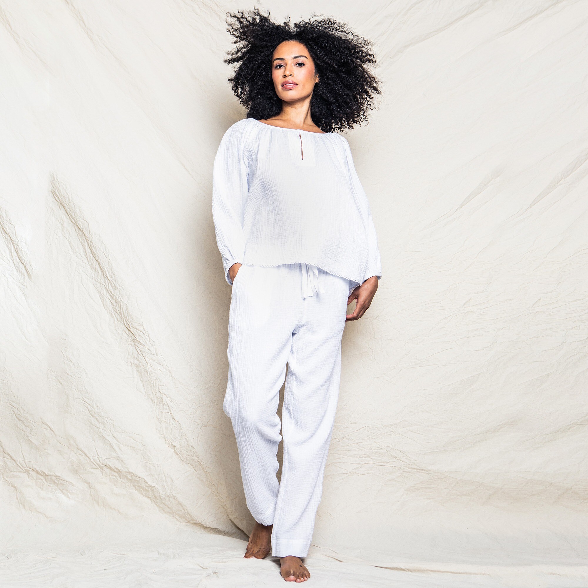 Petite Plume women's gauze Willow top - image 2