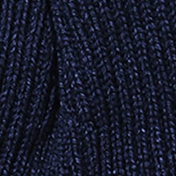 Druthers™ recycled cotton knit beanie INDIGO