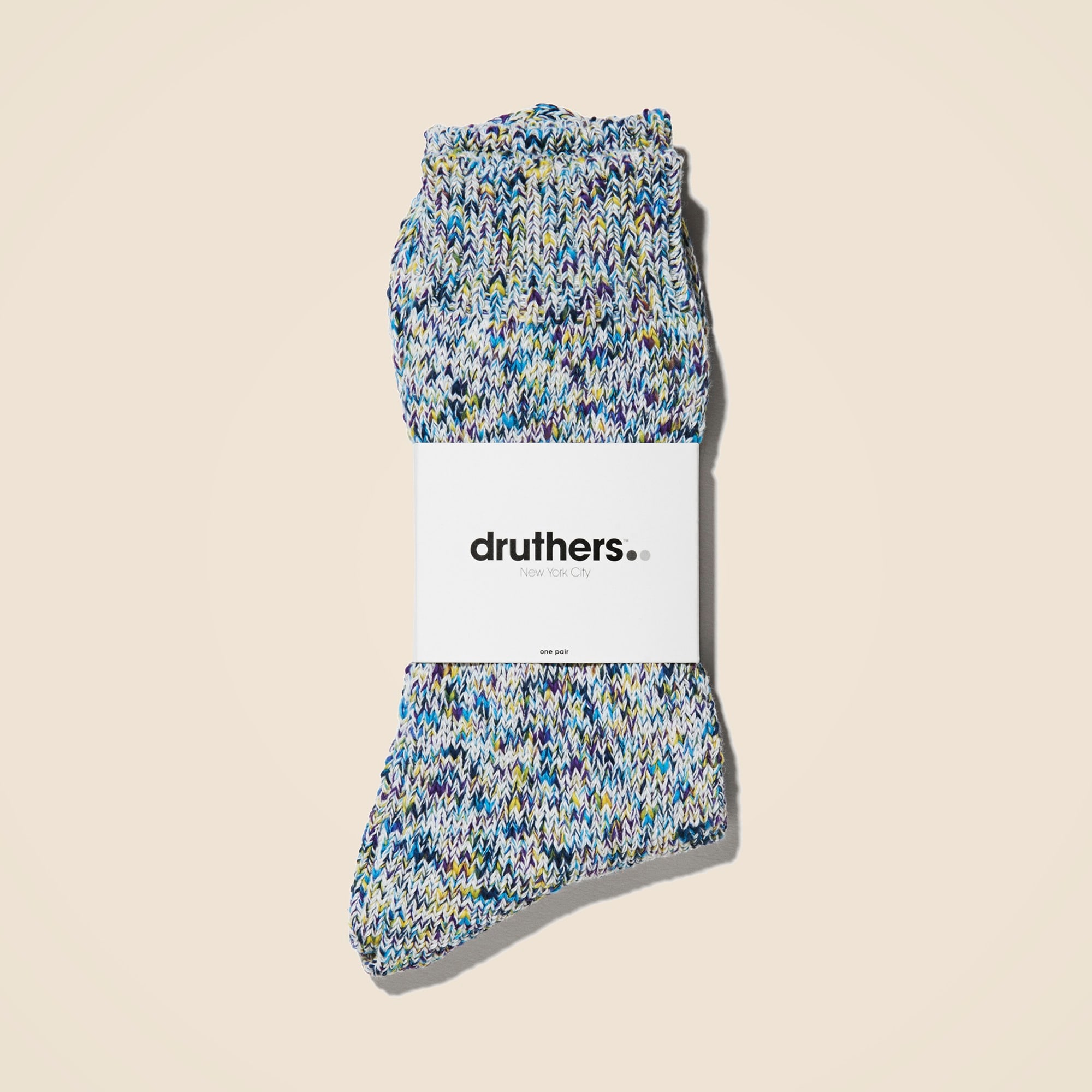 Druthers™ tie-dye yarn crew socks
