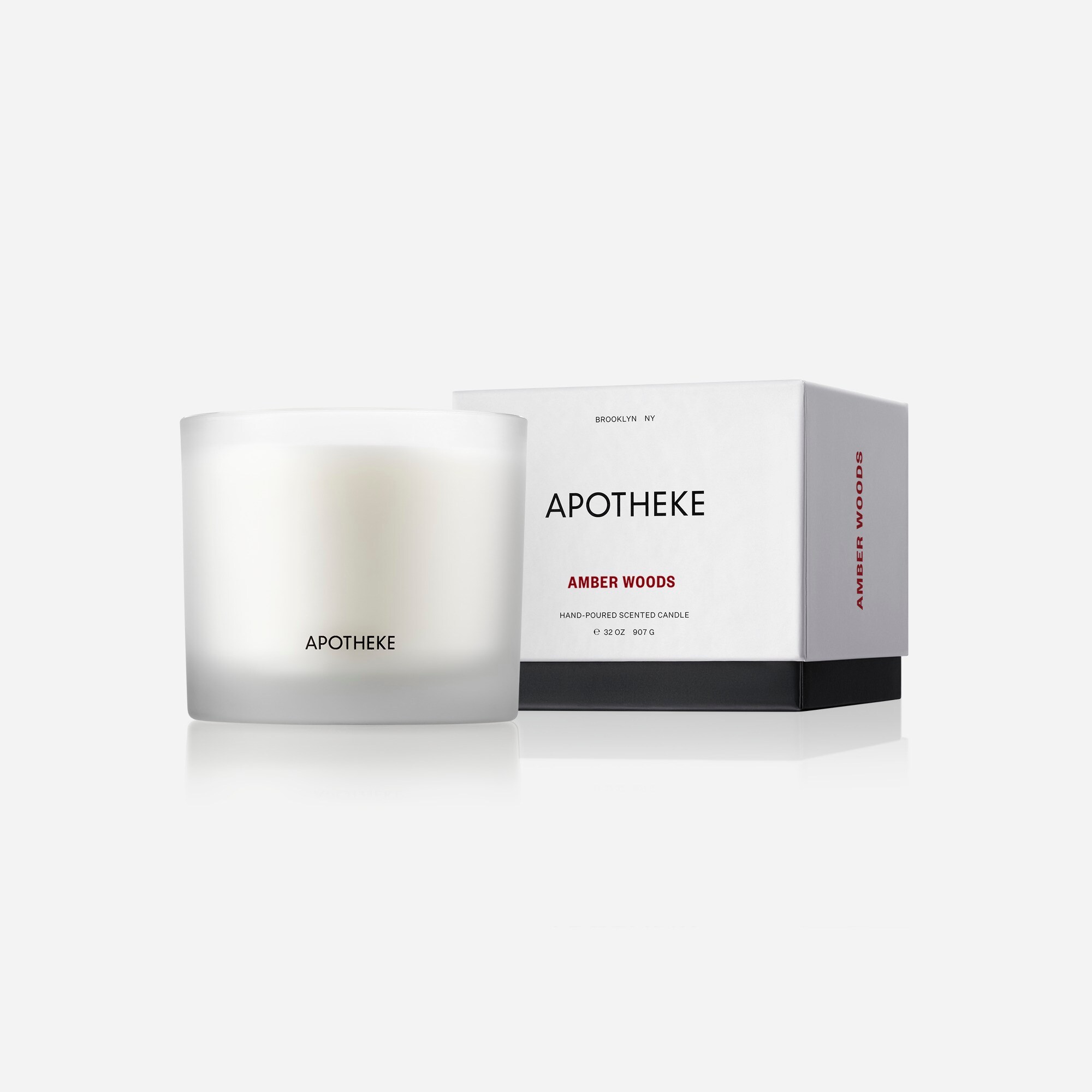Apotheke Amber Woods three-wick candle