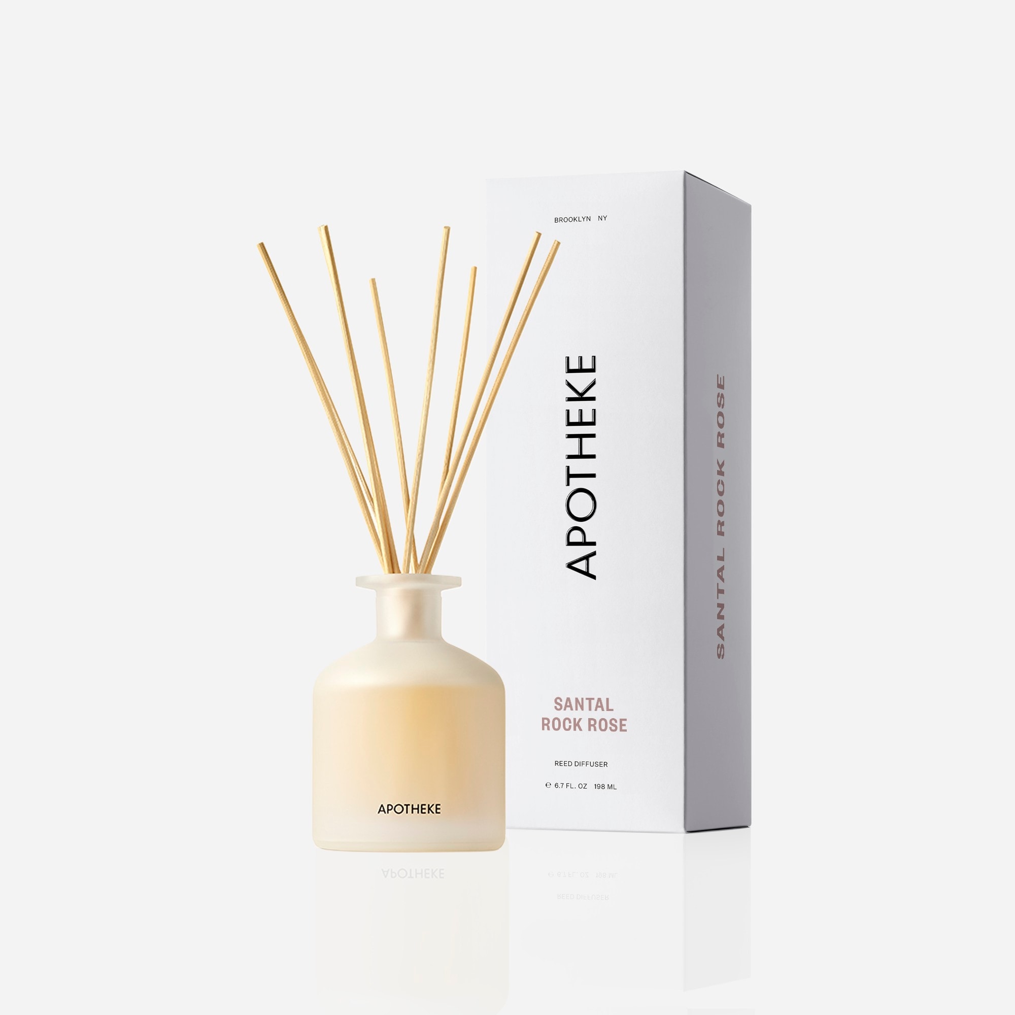 homes APOTHEKE Santal Rock Rose reed diffuser