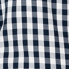 Petite Plume™ men's robe in gingham NAVY : petite plume™ men's robe in gingham for men