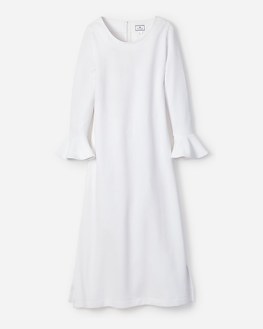 womens Petite Plume™ women's luxe Pima cotton Ophelia nightgown in jacquard