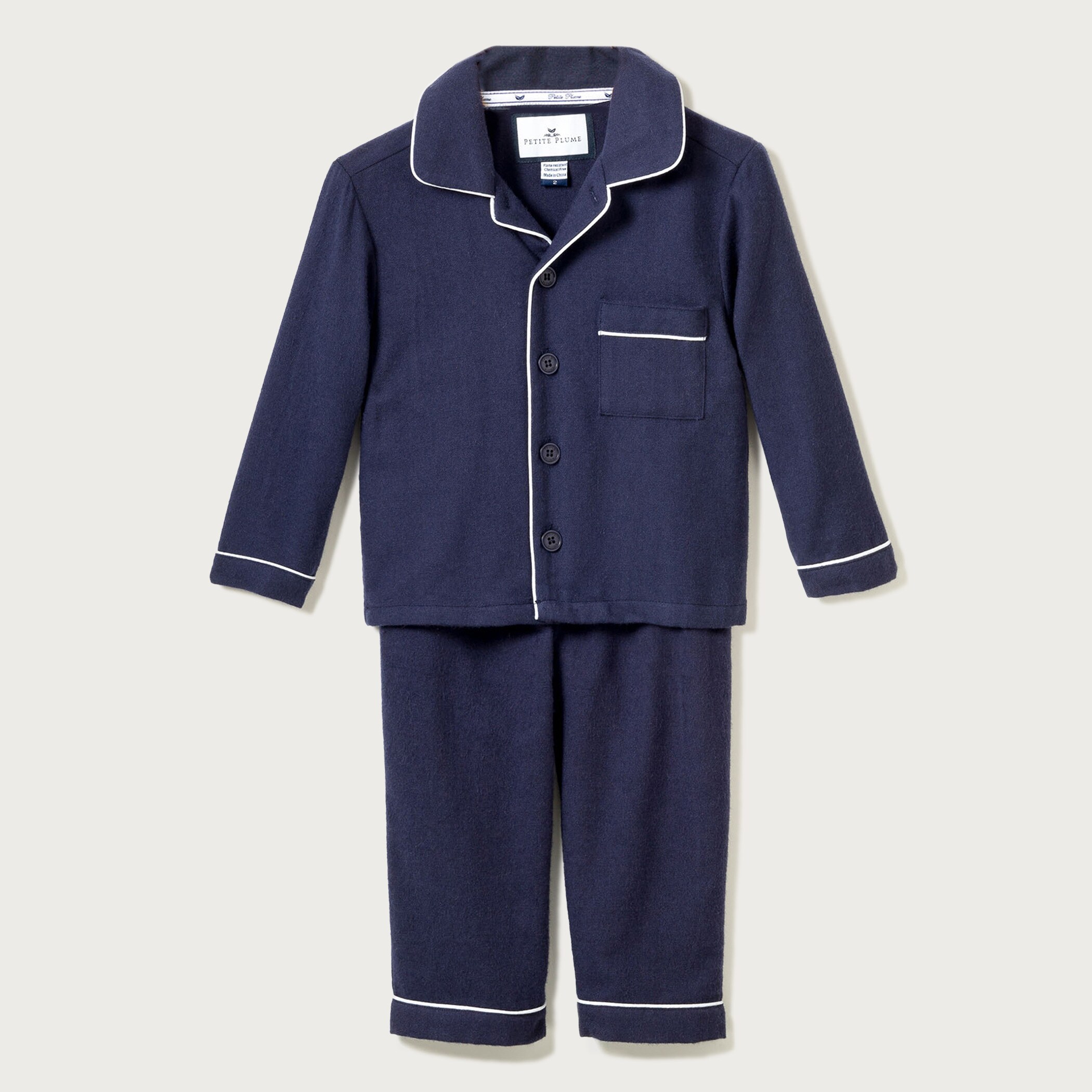 Petite Plume™ kids' flannel pajama set