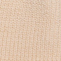 Druthers™ organic cotton cardigan-knit beanie CREAM