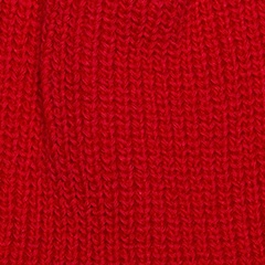 Druthers™ organic cotton cardigan-knit beanie RED