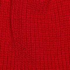 Druthers™ organic cotton cardigan-knit beanie RED