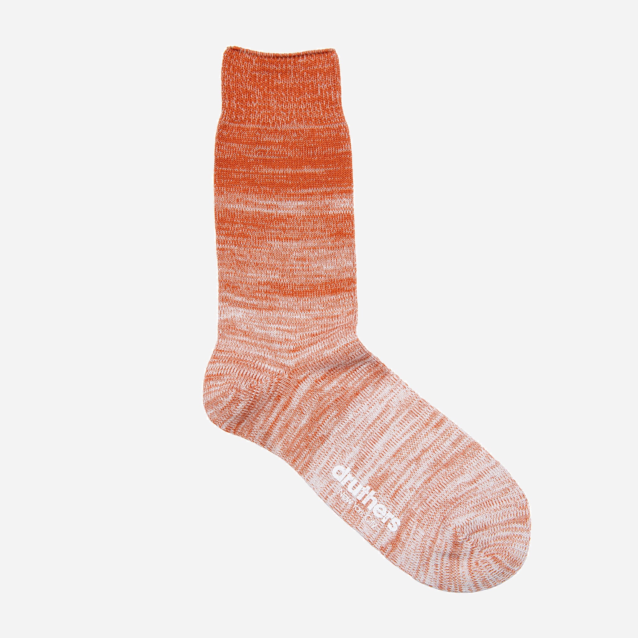 mens Druthers™ organic cotton gradient crew socks