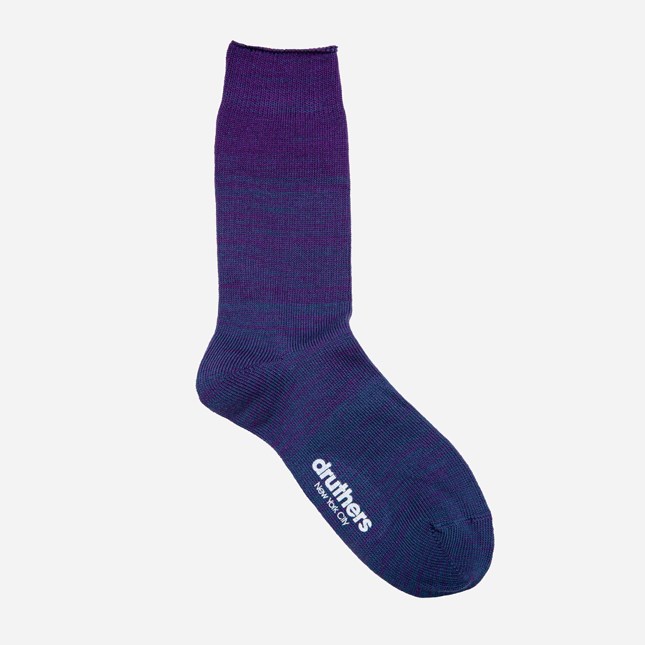 mens Druthers™ organic cotton gradient crew socks