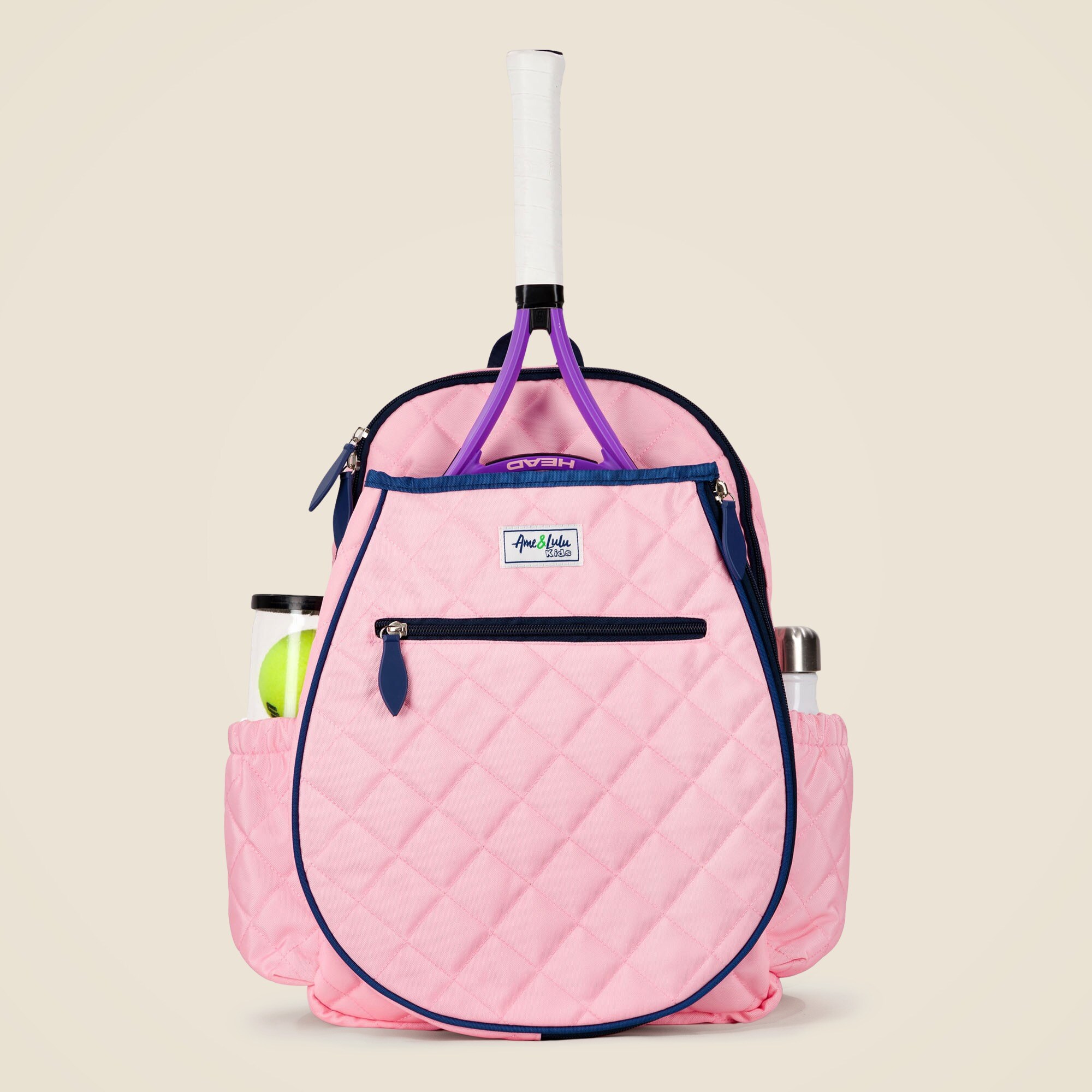 ame &amp; lulu girls' big love tennis backpack for girls