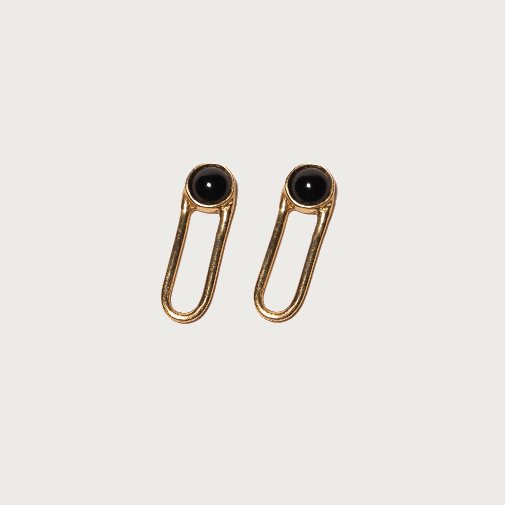 Odette New York® Aura black onyx earrings