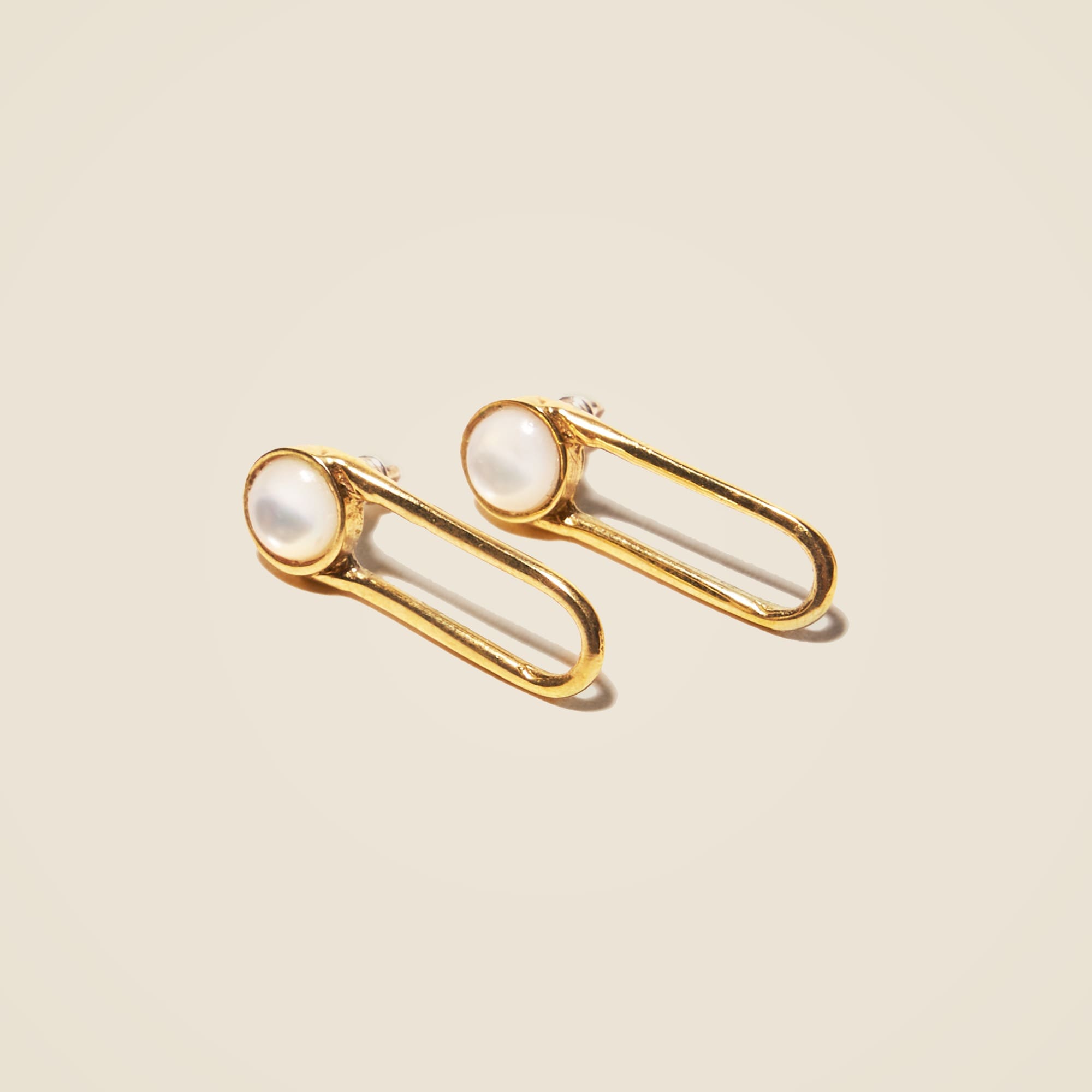 Odette New York® Aura mother-of-pearl earrings