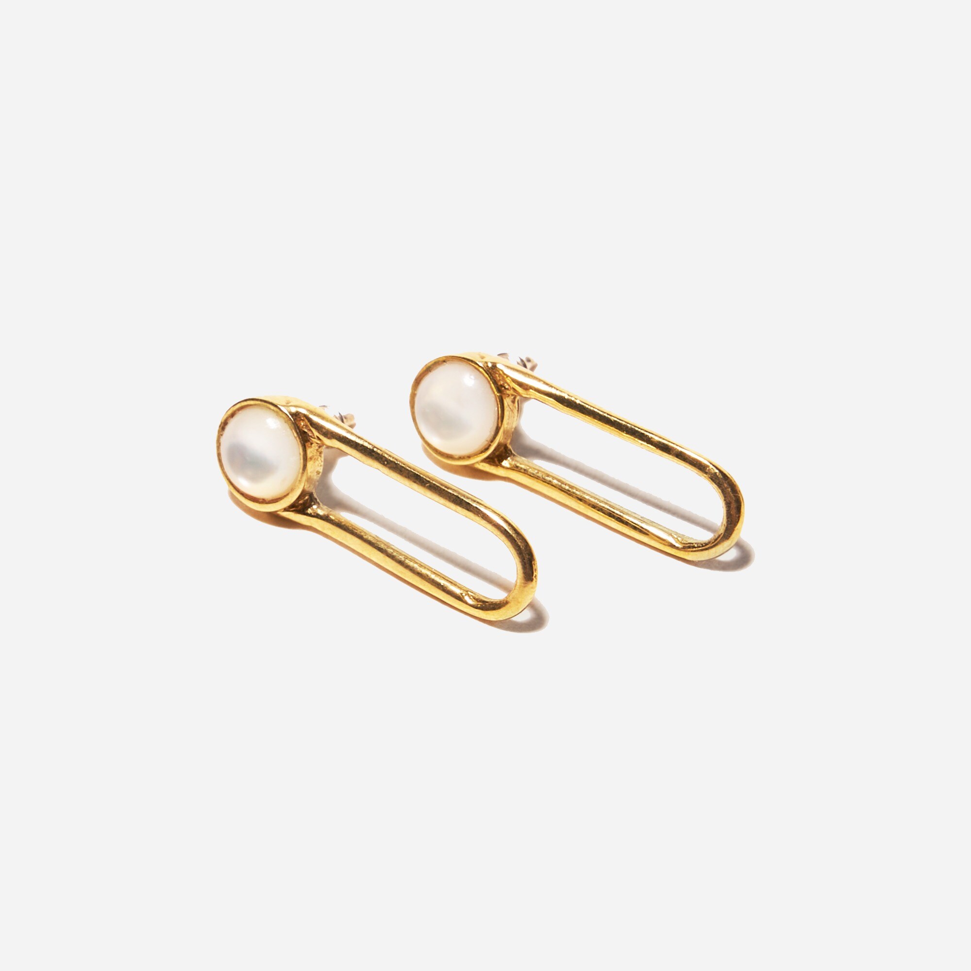  Odette New York® Aura mother-of-pearl earrings