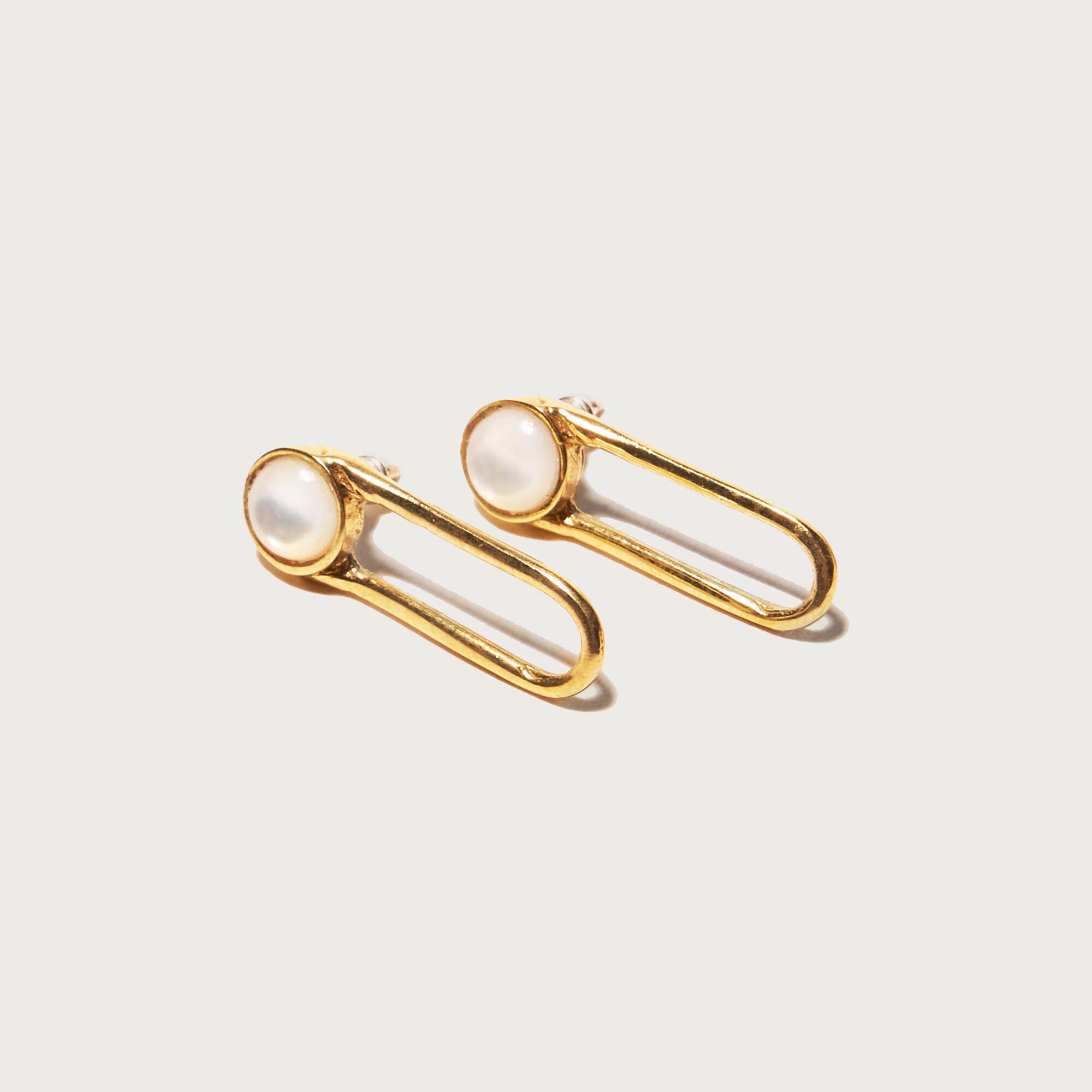 Odette New York® Aura mother-of-pearl earrings