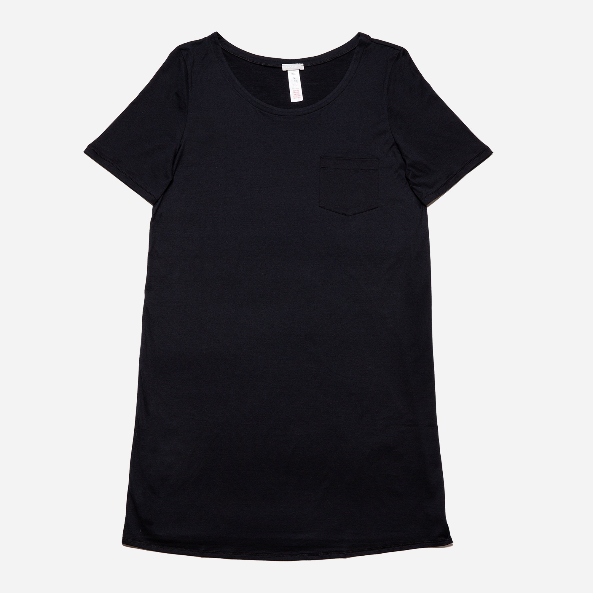 womens HANRO® cotton deluxe short-sleeve bigshirt