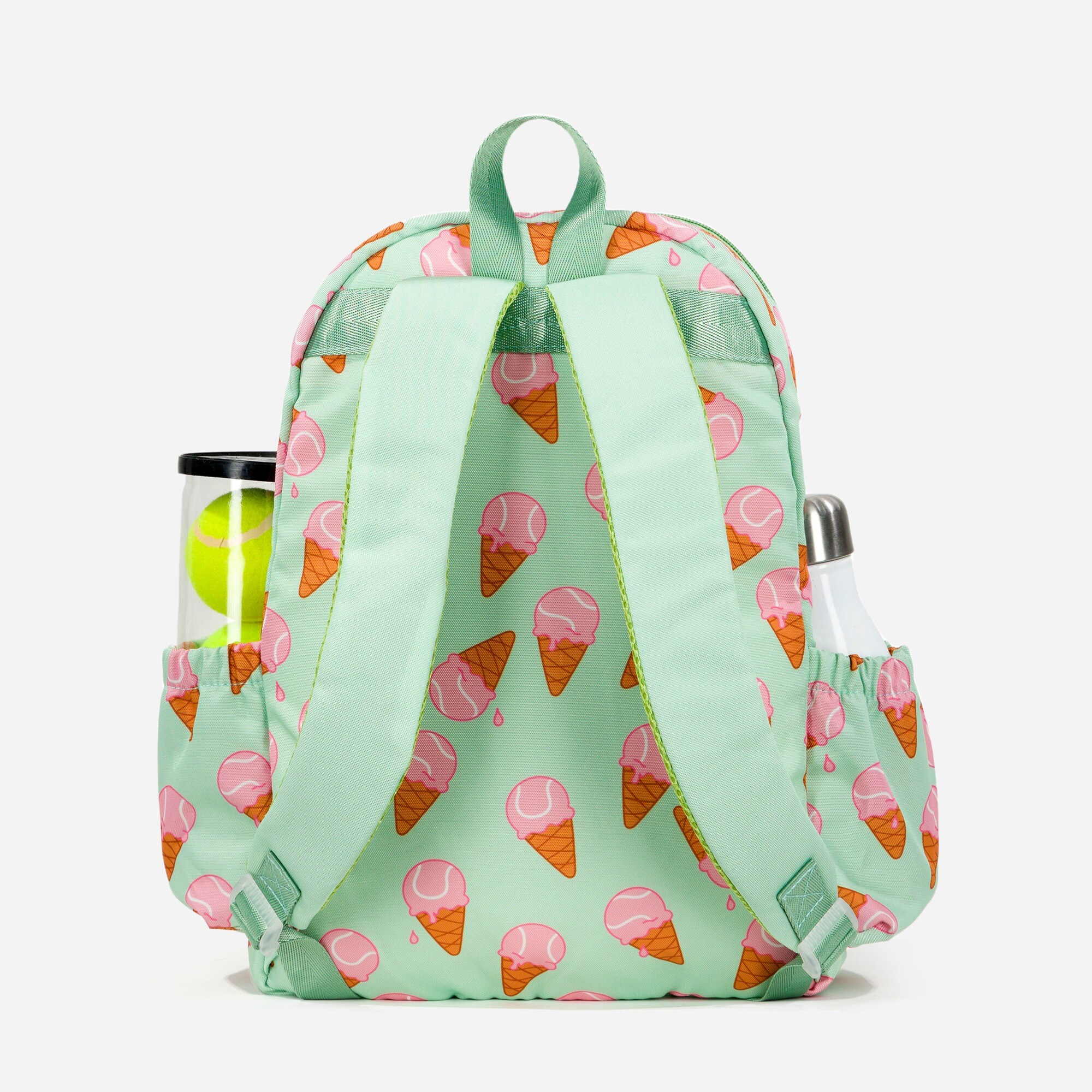 Ame & Lulu girls' little love tennis backpack