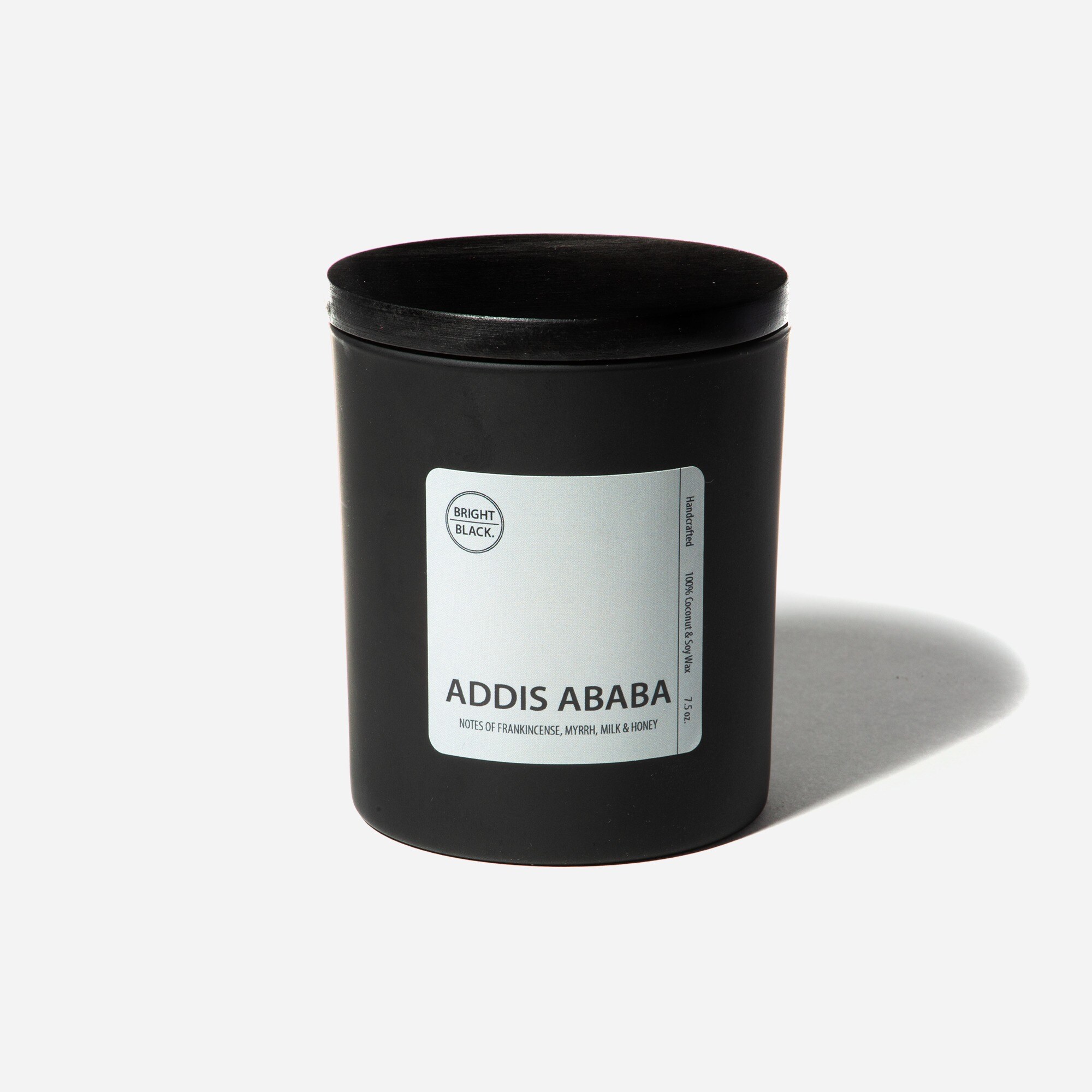 womens Bright Black™ Addis Ababa candle