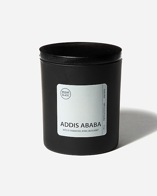 womens Bright Black™ Addis Ababa candle