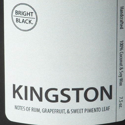 Bright Black™ Kingston candle BLACK : bright black™ kingston candle for women