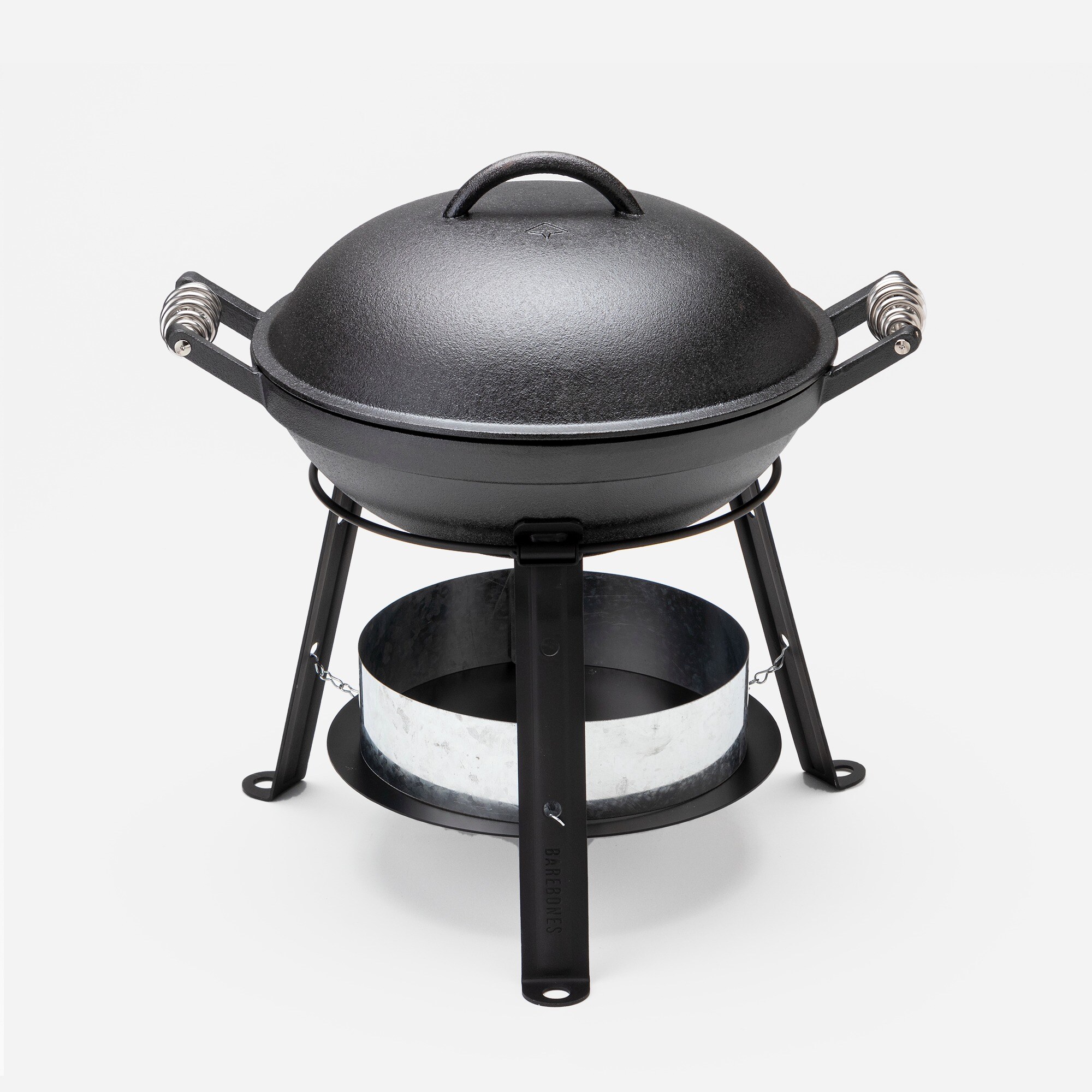 homes Barebones all-in-one cast-iron grill