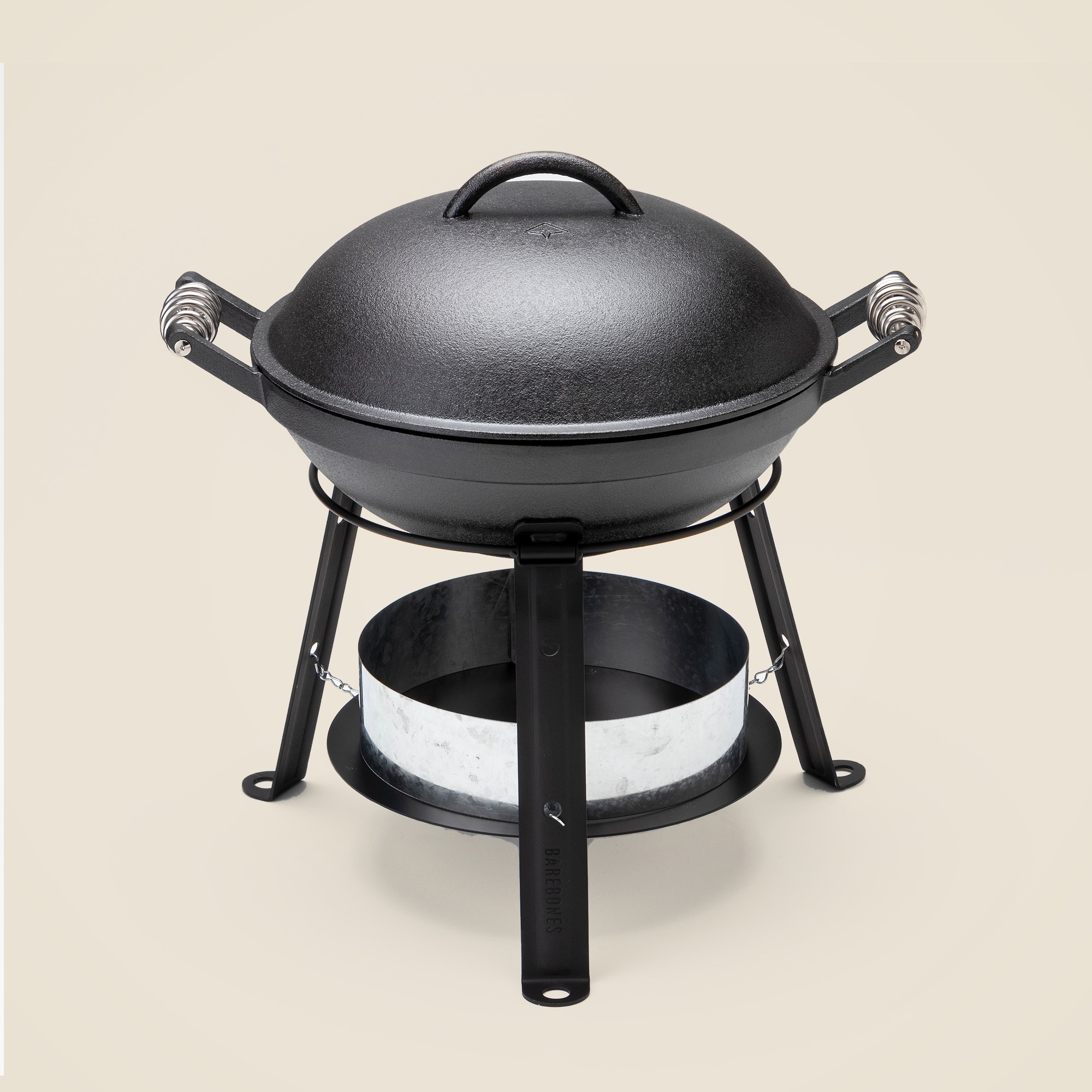 homes Barebones all-in-one cast-iron grill