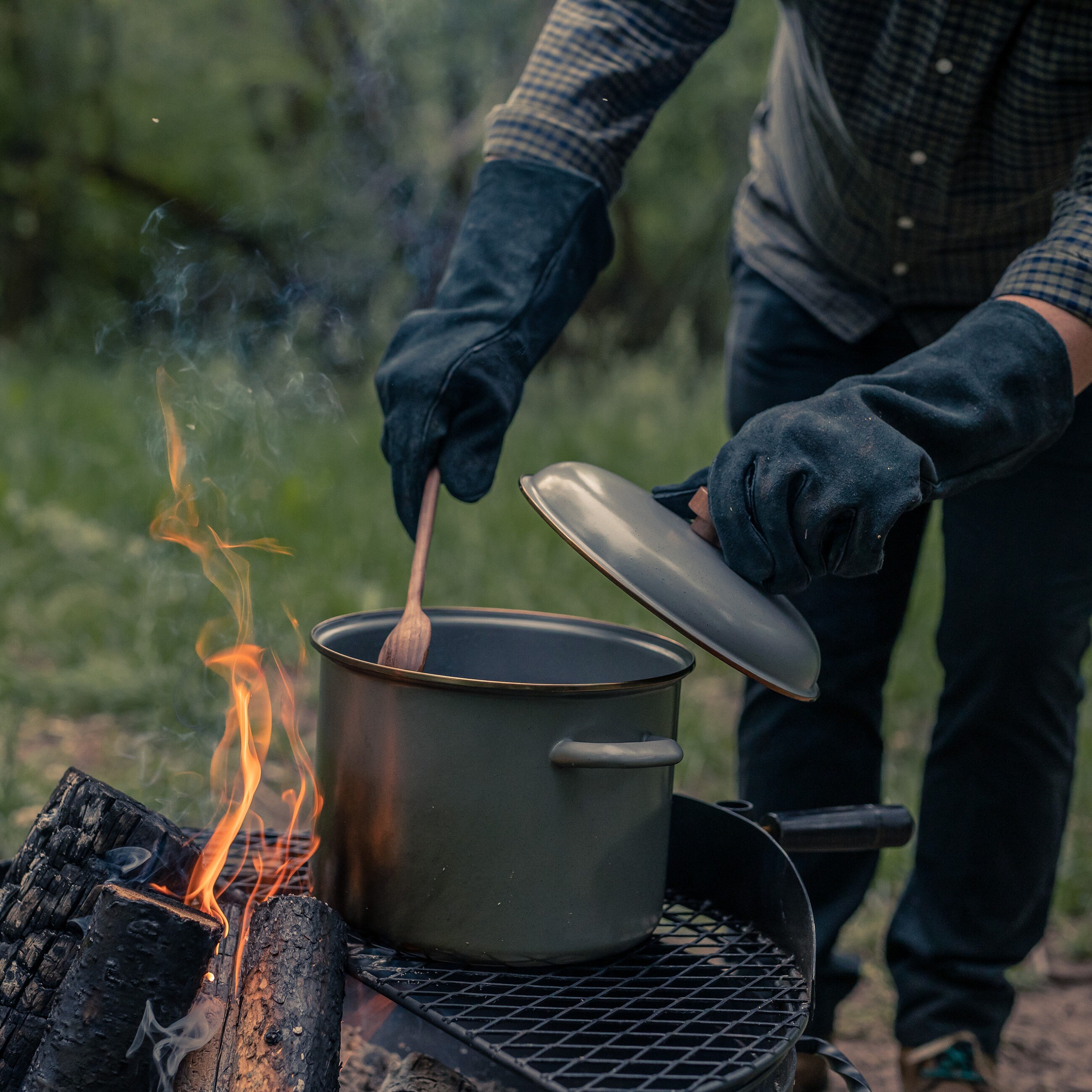 Barebones open-fire gloves