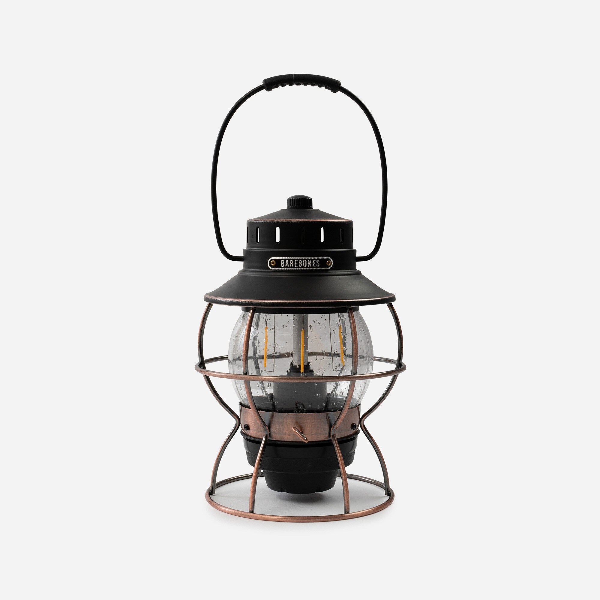 barebones railroad lantern for men
