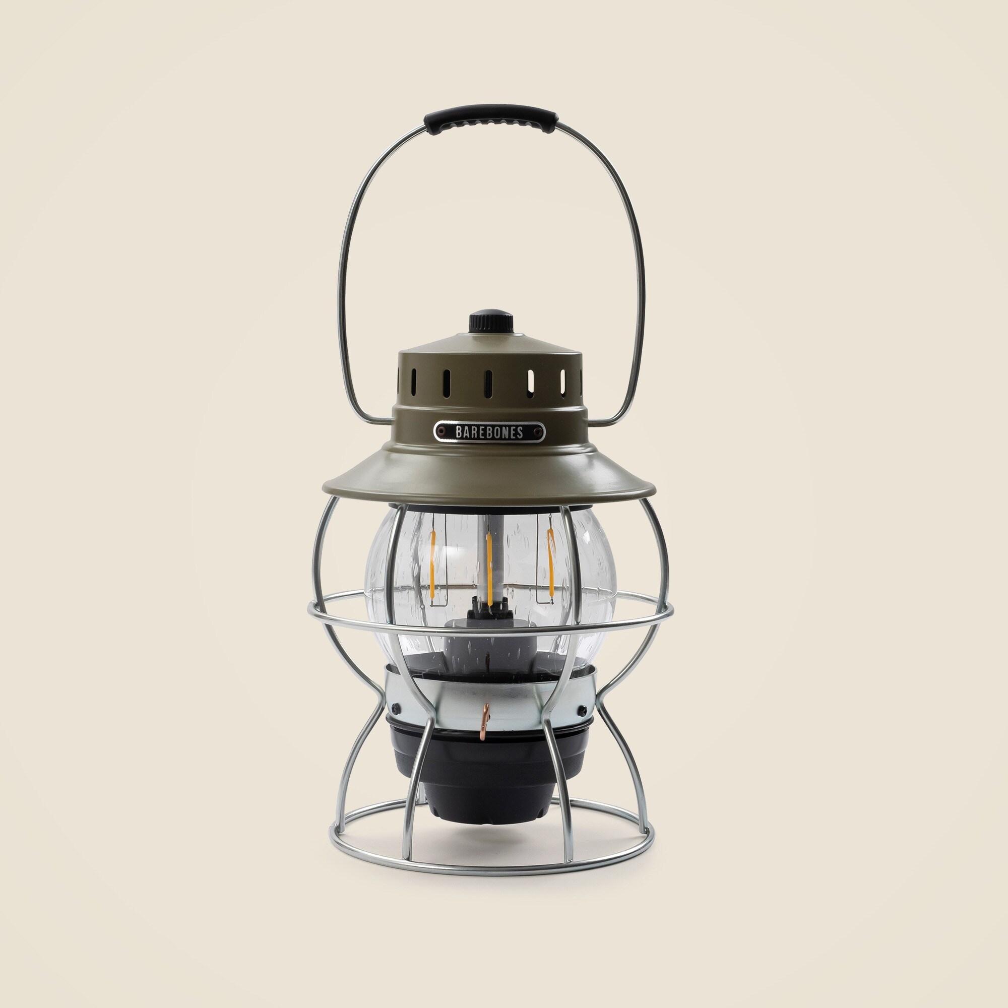 barebones railroad lantern for men