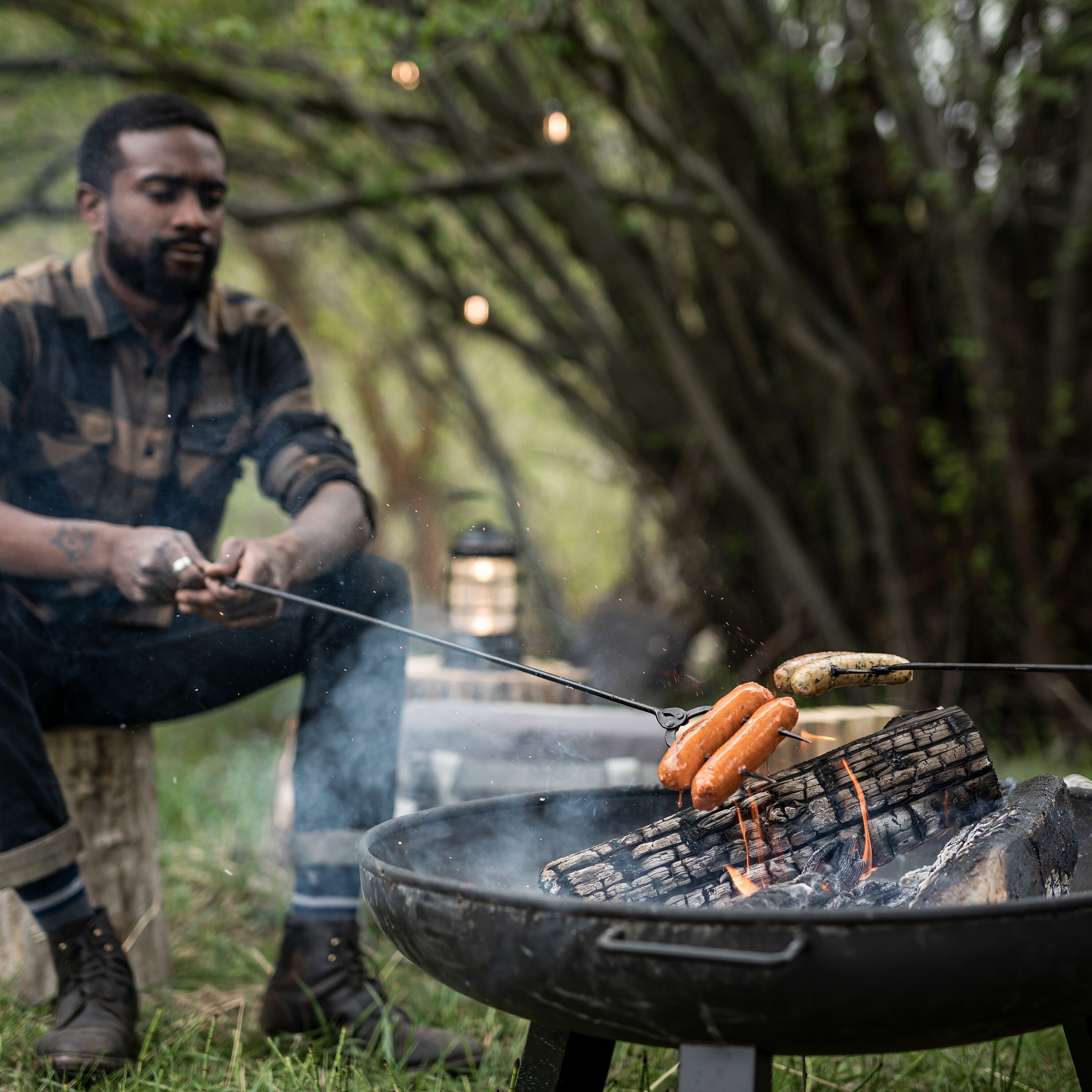 Barebones fire pit