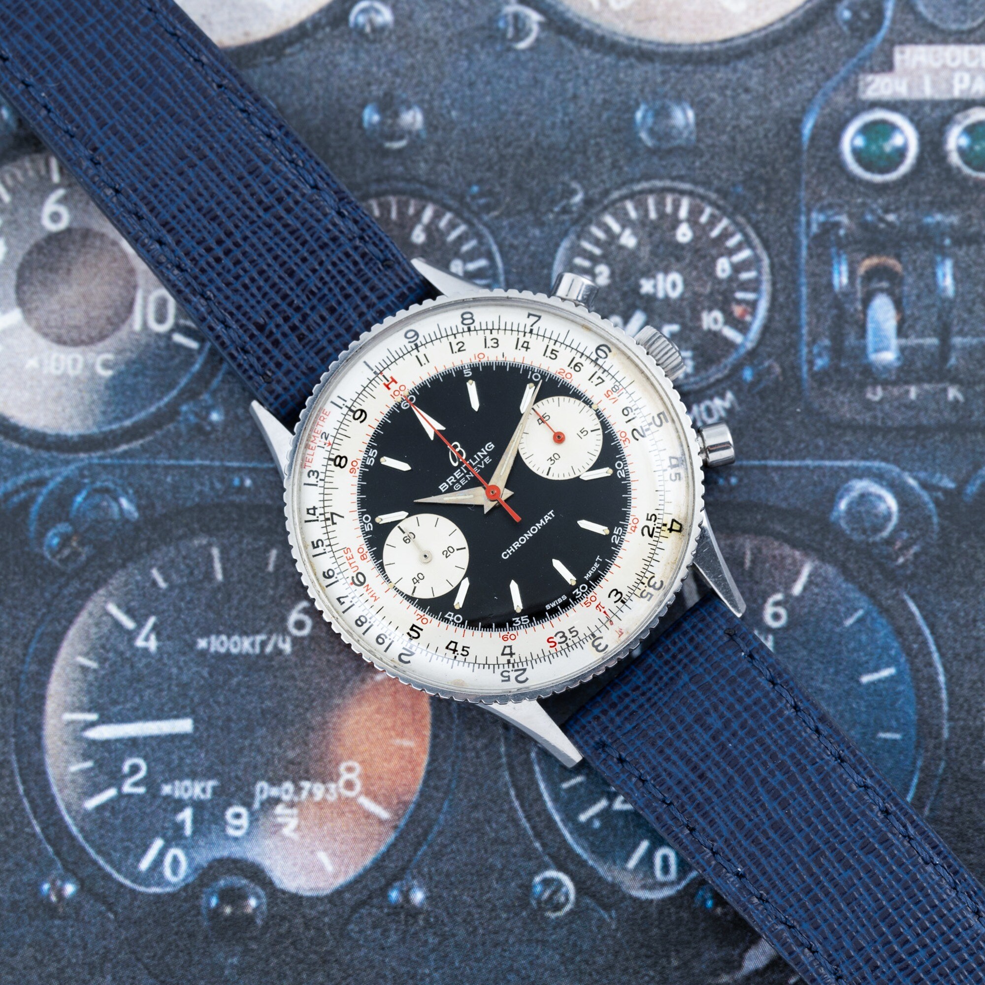 Vintage breitling chronomat online