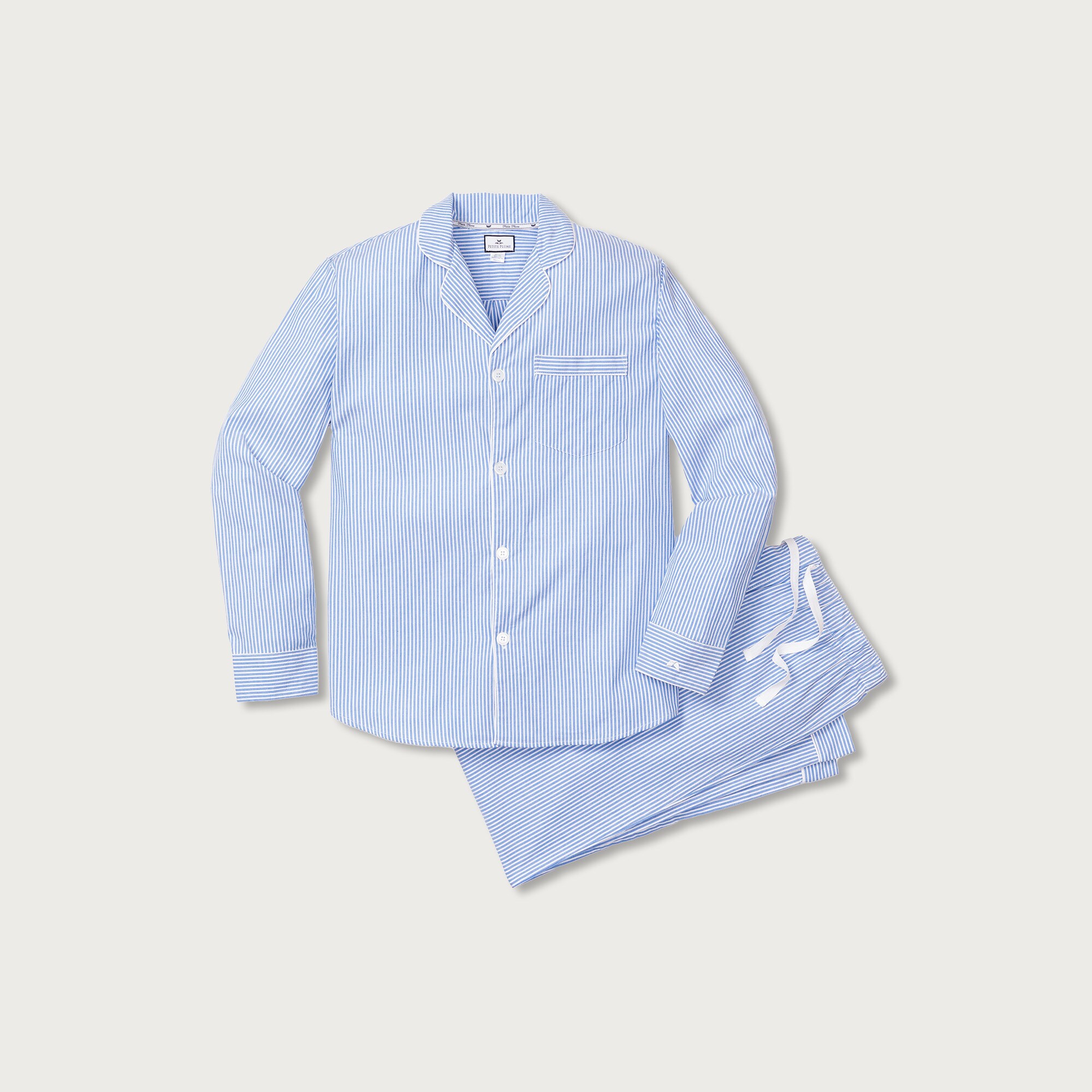 mens Petite Plume&trade; men's seersucker pajama set