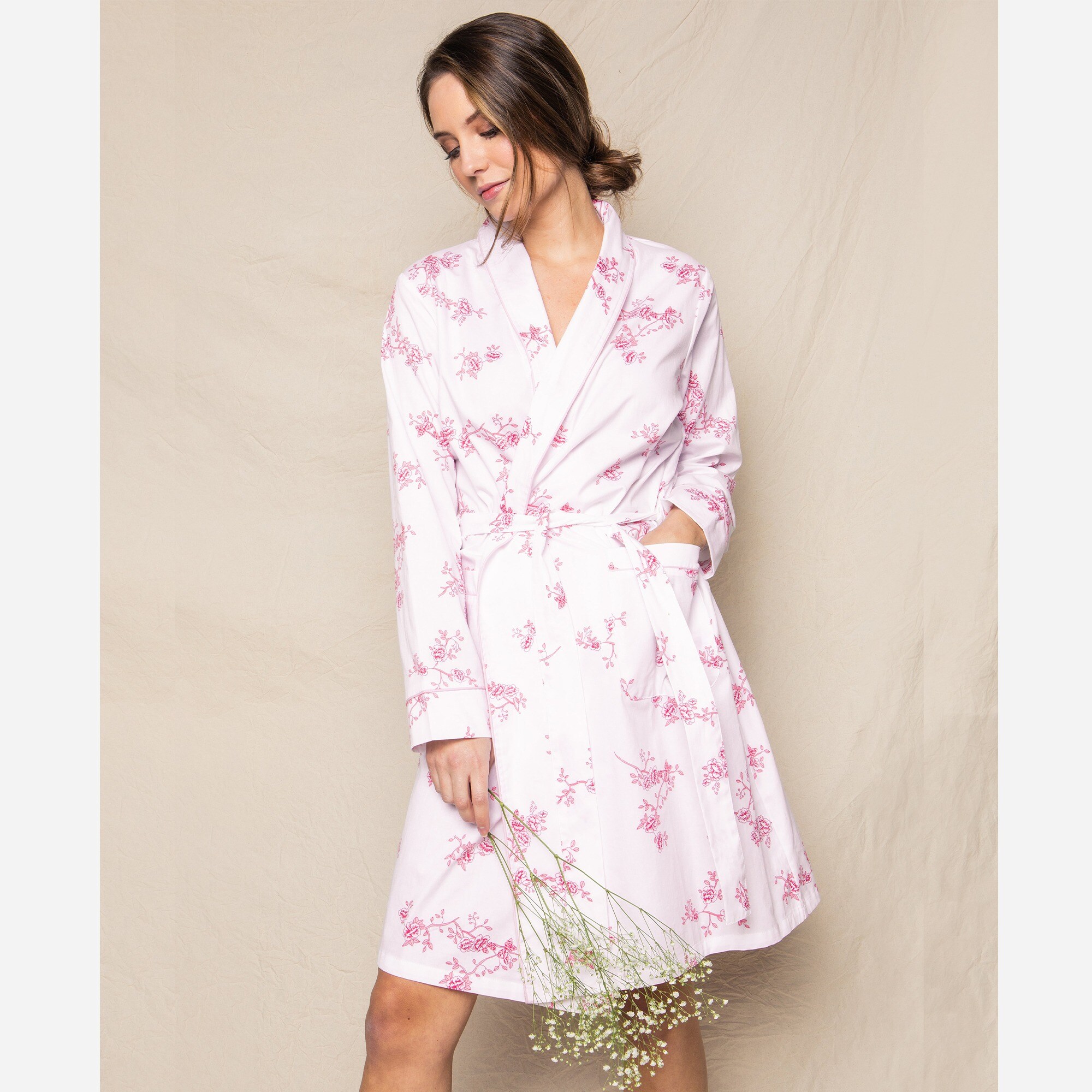 womens Petite Plume&trade; women's robe