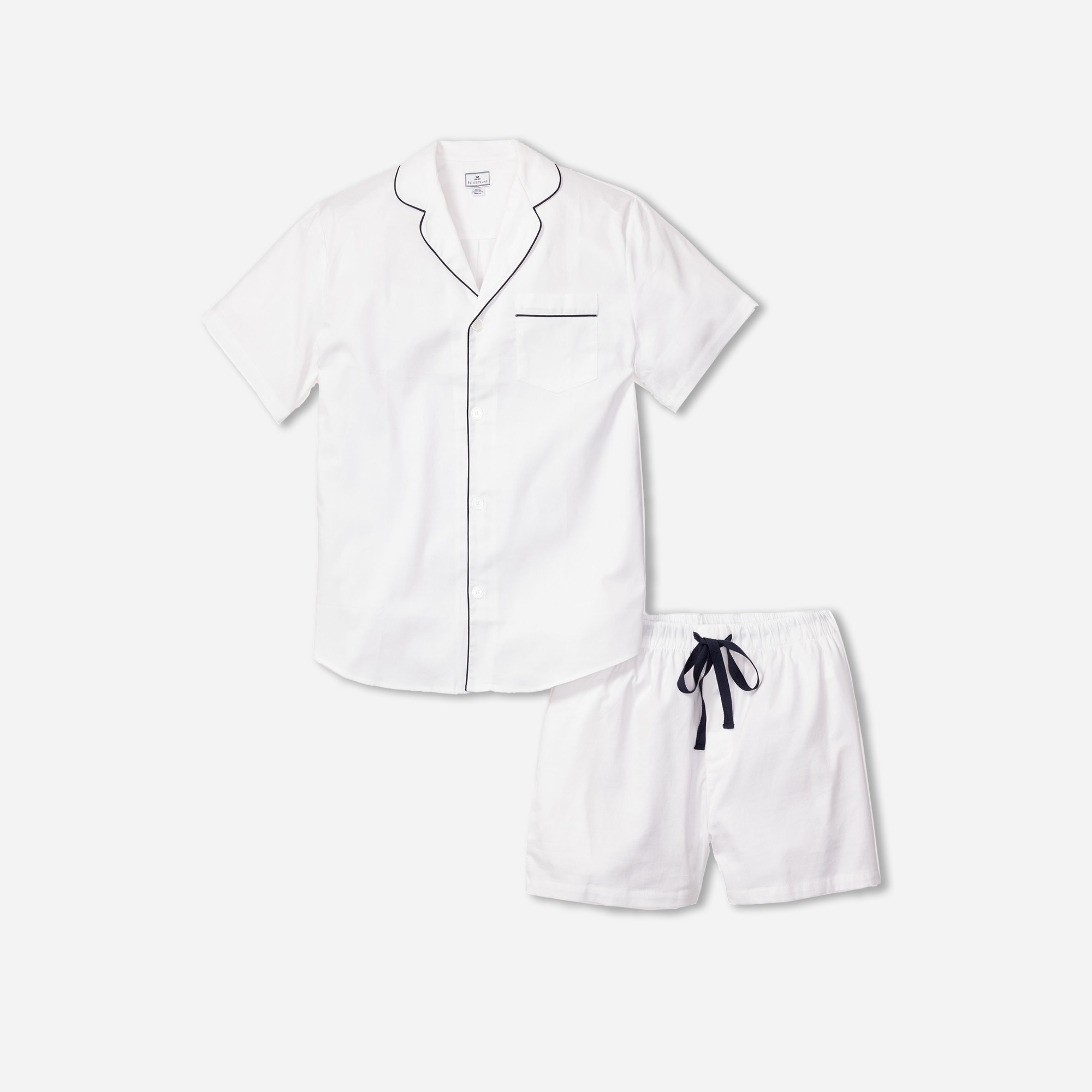 : Petite Plume™ Men's Short Set With Piping For Men