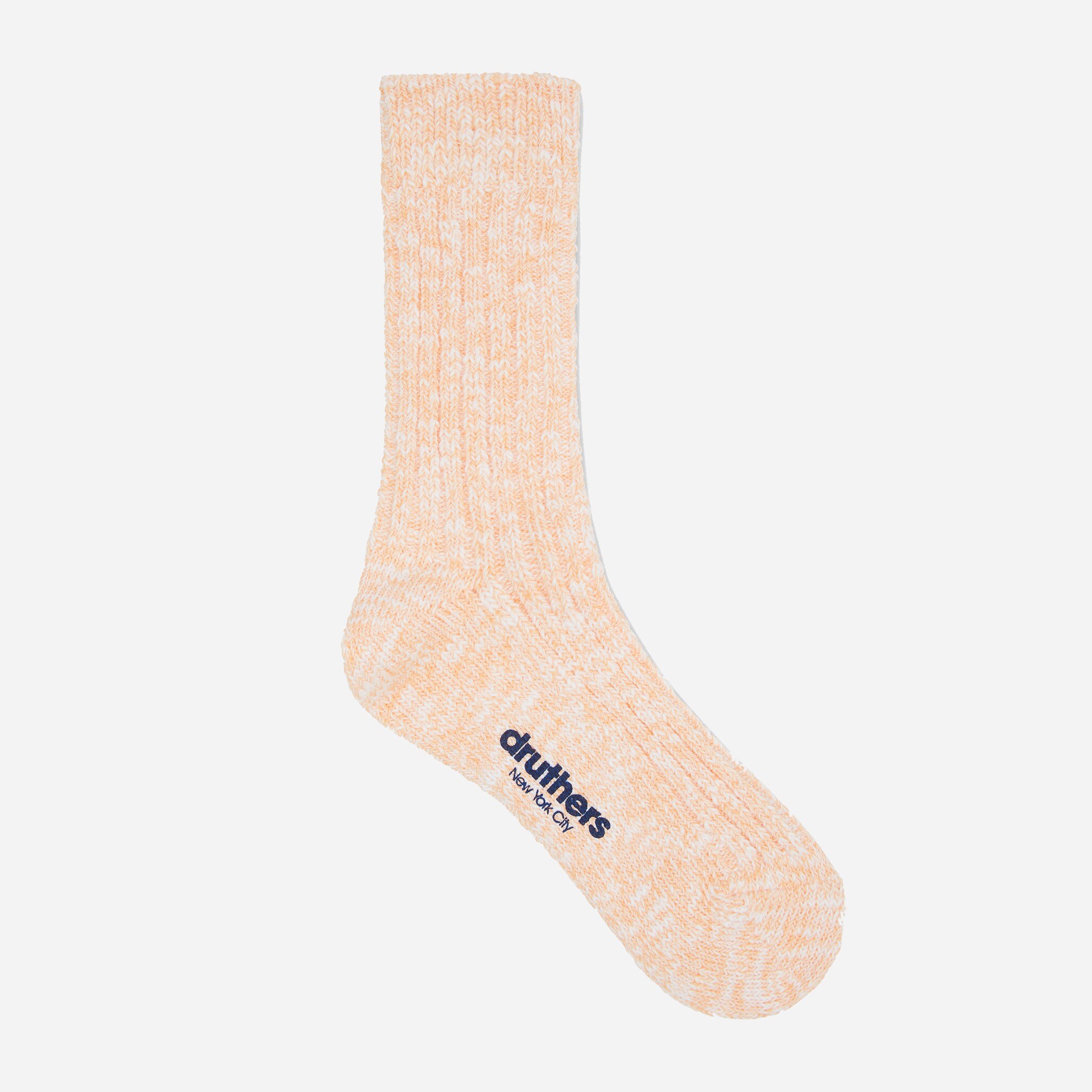  Druthers™ organic slub crew socks